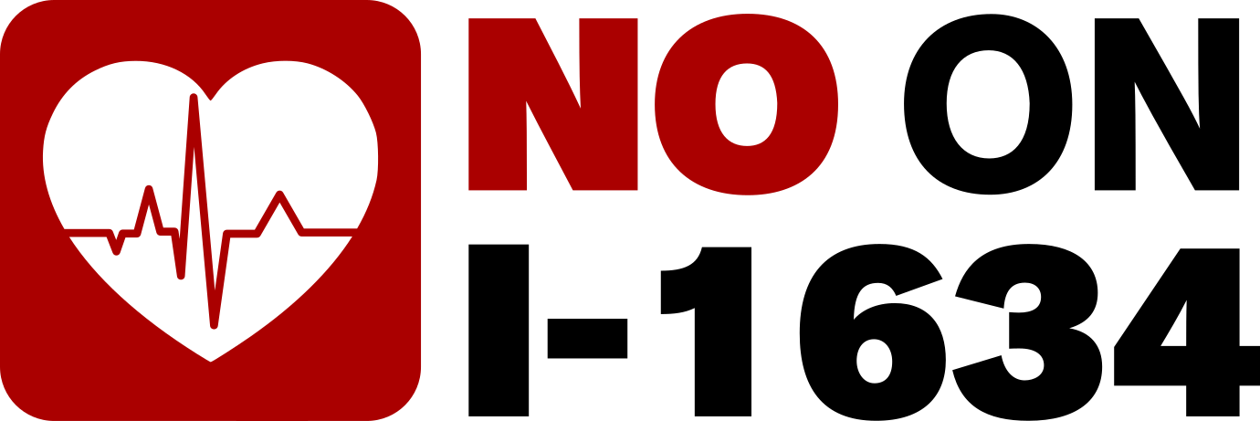 NO on I-1634 Campaign Logo